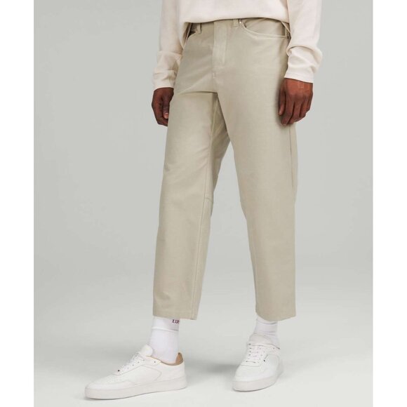 Lululemon ABC Crop Pant Relaxed Mens Pants Casual Wear M5AH0S Size 40 - Picture 1 of 8